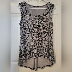 Flattering Sleeveless Peplum Top